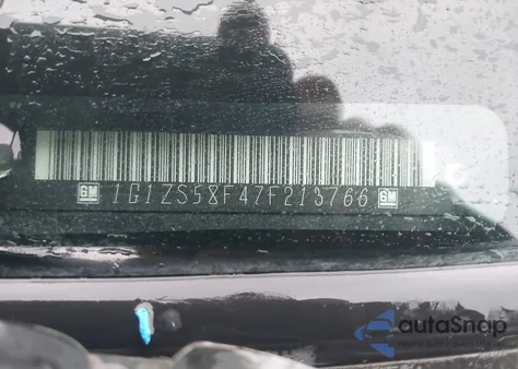 2007 Chevrolet Malibu Ls from USA, damaged, VIN 1G1ZS58F47F213766